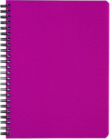 Bantex Strong Line Skole /Notatblokk A4 Linjert Rosa