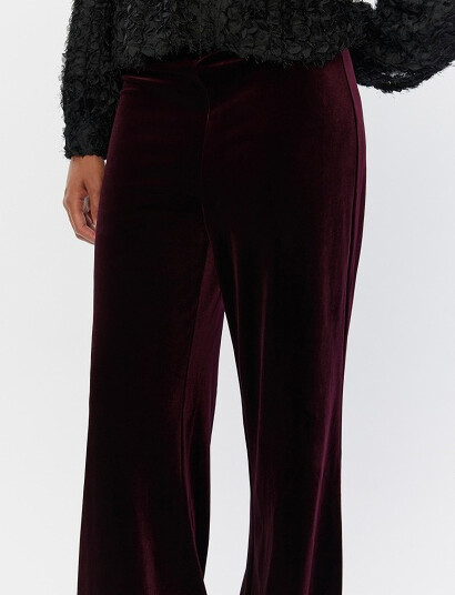 Sofie Schnoor Valosw Trousers - Burgundy - 34 Sofie Schnoor Valosw Trousers - Burgundy - 34