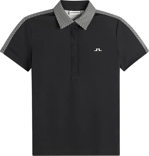 J. Lindeberg Cara Polo Print Black S