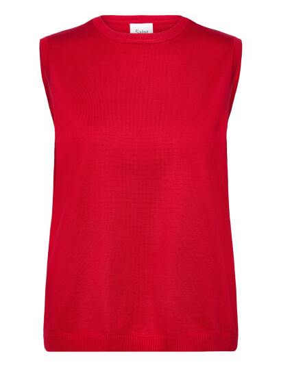 Saint Tropez Milasz Vest Red S Saint Tropez Milasz Vest Red S