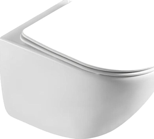 A-collection Omea Rimless Vegghengt Toalett Hvit