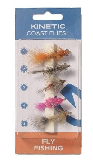 Kinetic Coast Flies 1 5pcs Kinetic Coast Flies 1 5pcs