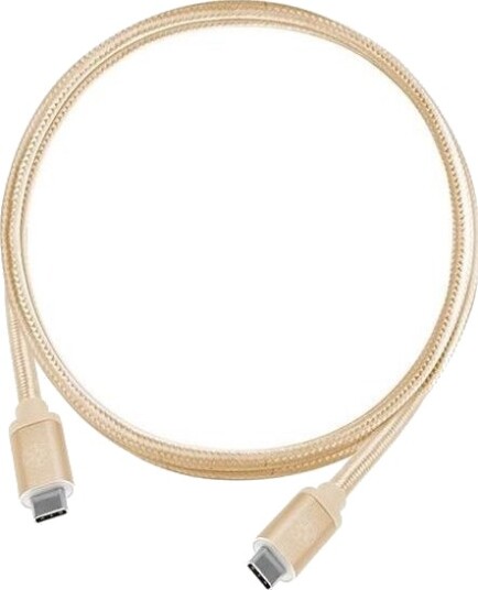 Usb-Kabel Silverstone Usb-C Til Usb-C 1 M Gull Sst-Cpu06g-1000