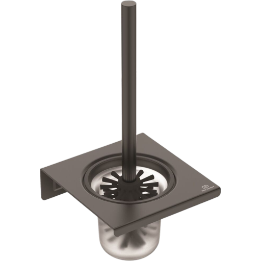 Ideal Standard Alu+ toalettbørste matt svart