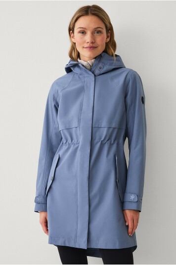 Áhkká Parkas Parka With Hood W Blå