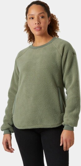 Helly Hansen Escape Børstet Fleecegenser Dame Grønn XL Helly Hansen Escape Børstet Fleecegenser Dame Grønn XL