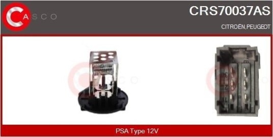 Motstand kupévifte CASCO CRS70037AS