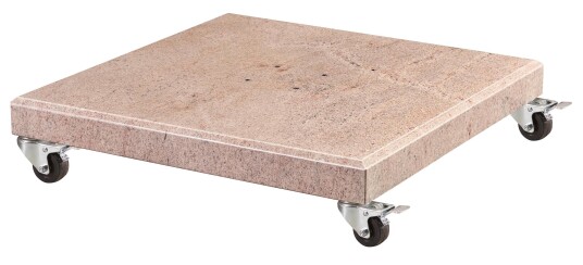 Platinum Sun & Shade Venezia parasollfot Granite 120 kg Natur