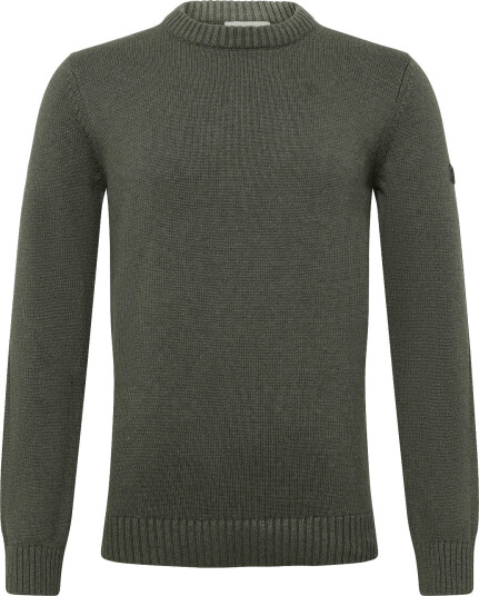 Bruun & Stengade Bs Rapa Regular Fit Knitwear Khaki green XXL
