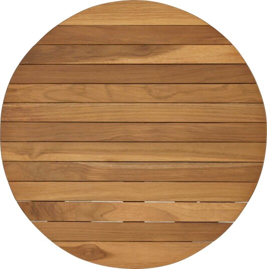 vidaXL Bordplate Ø 50 x 3,5 Rund Massivt Teaktre Naturlig vidaXL Bordplate Ø 50 x 3,5 Rund Massivt Teaktre Naturlig