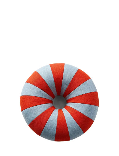 Studio About Float Pillow, Blue/Red - Multi/patterned - Ø 40 CM