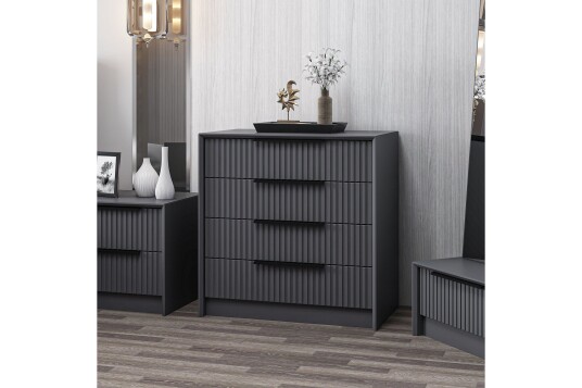 Fruitland Kommode 72 cm Antrasitt