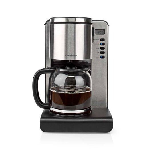 Kaffetrakter 1000W 1,5L Nylonfilter Tidtaker, LCDskjerm Kaffetrakter 1000W 1,5L Nylonfilter Tidtaker, LCDskjerm