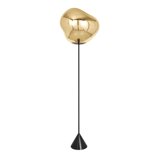 Tom Dixon Melt Cone Slim Golvlampa Gold LED