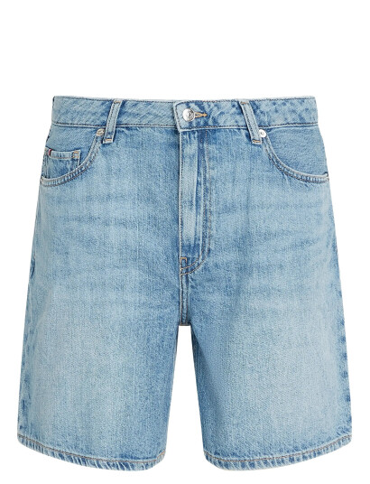 Tommy Hilfiger Dnm Straight Short Rw Sia - Blue - 28