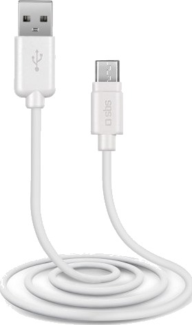 Sbs Tecablemicrow 1 M Micro-Usb B Usb A Usb 2.0 Hvit Sbs Tecablemicrow 1 M Micro-Usb B Usb A Usb 2.0 Hvit