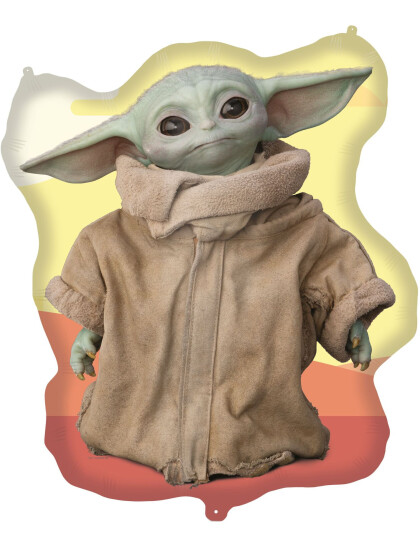 Star Wars - Baby Yoda Stor Folieballong 88x104 cm