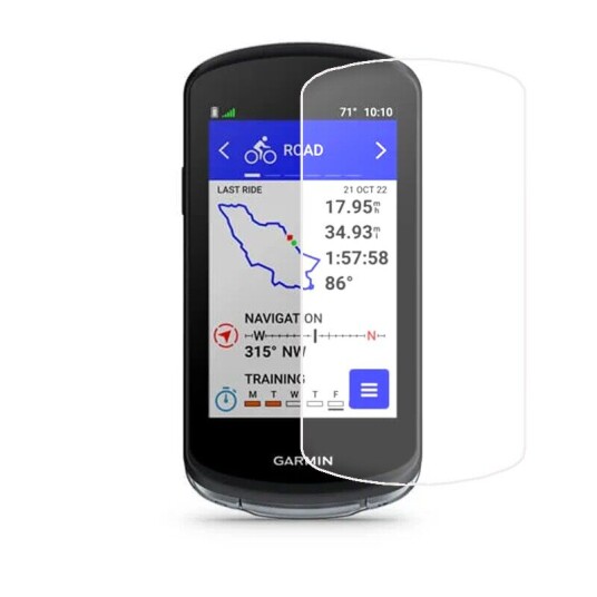INF Skjermbeskytter Garmin Edge 1040 / 1030 Herdet glass