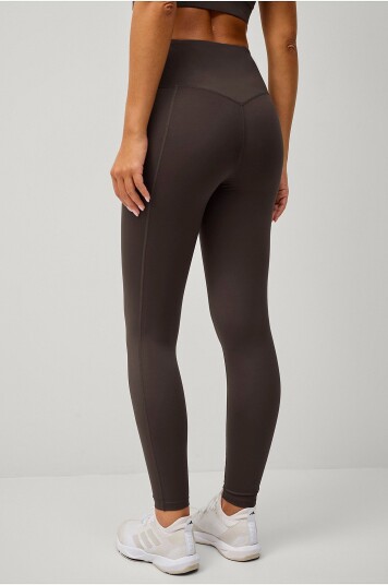 Ellos Studio Treningstights Hip Pocket Core Brun