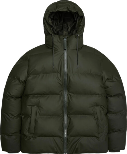 Rains Unisex Alta Puffer Jacket XS , Green Rains Unisex Alta Puffer Jacket XS , Green