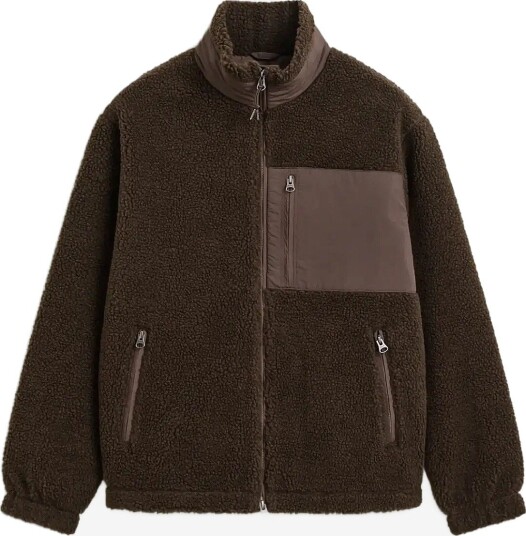 Gant Fleece Jacket   SHADOW BROWN   M