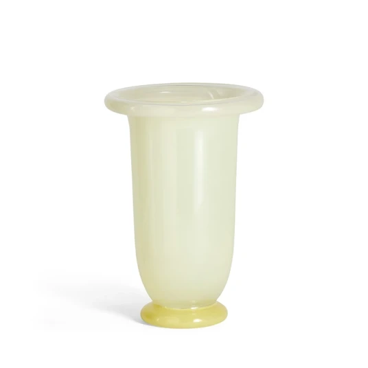 Hay Empire Vase medium lime yellow Hay Empire Vase medium lime yellow