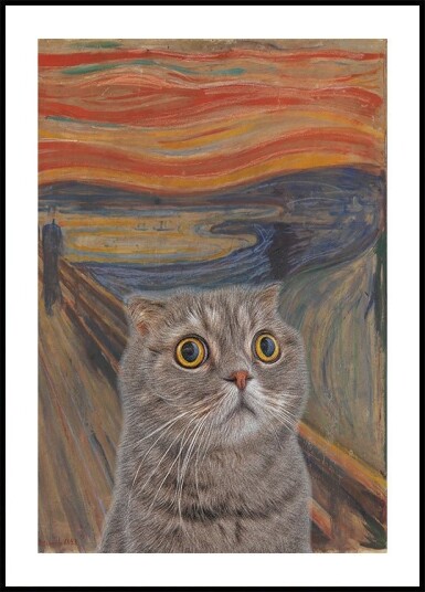 The Meow 03 Poster Plakat / 30x40cm The Meow 03 Poster Plakat / 30x40cm