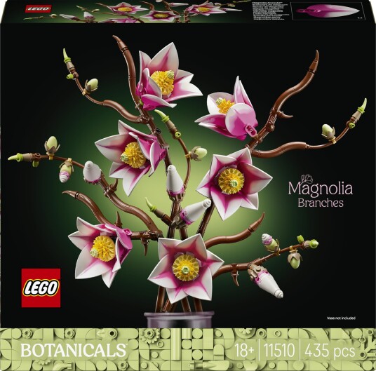 LEGO Botanicals Magnolia grener 11510