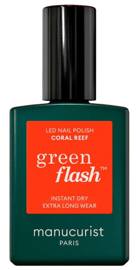 Manucurist Green Flash Gel Polish Coral Reef Manucurist Green Flash Gel Polish Coral Reef