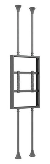 Multibrackets M Pro Series B2B monteringssett - medium, dual side, fixed arms - for 2 LCD-skjermer - 3 m length - svart