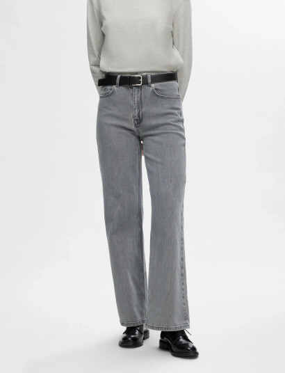 Selected Slfalice Hw Wid Long Eloise Gre Jea Noos Grey 32 x 32 Selected Slfalice Hw Wid Long Eloise Gre Jea Noos Grey 32 x 32