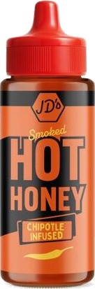 JD"s Hot Honey Smoked 260g Chili infused honning JD"s Hot Honey Smoked 260g Chili infused honning