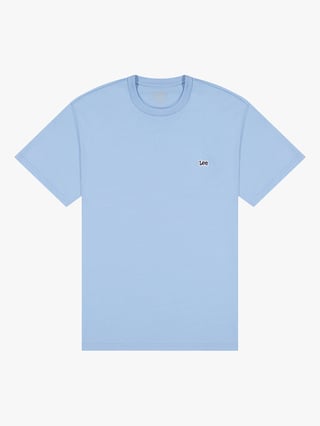 Lee Short Sleeve Patch Logo Tee Blå L