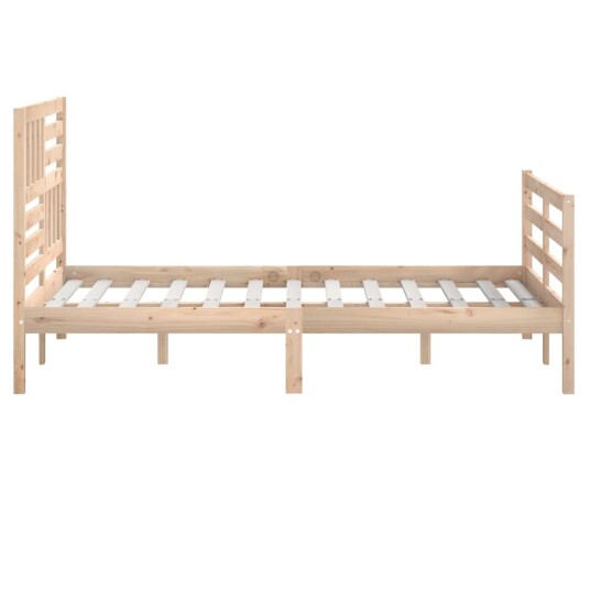vidaXL Sengeramme heltre 120x200 cm vidaXL Sengeramme heltre 120x200 cm