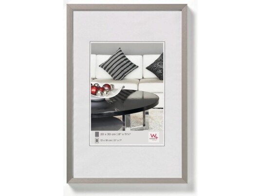 Walther Aj342d Aluminium Stål Enkel Bilderamme Matte Vegg 29,7 X 42 Cm