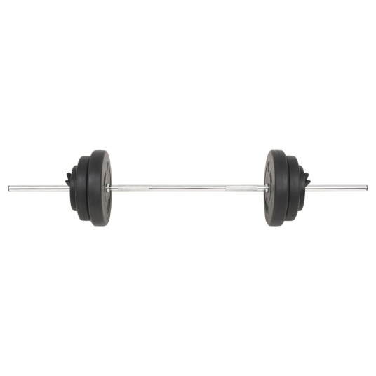 vidaXL Vektstangsett 30 kg vidaXL Vektstangsett 30 kg