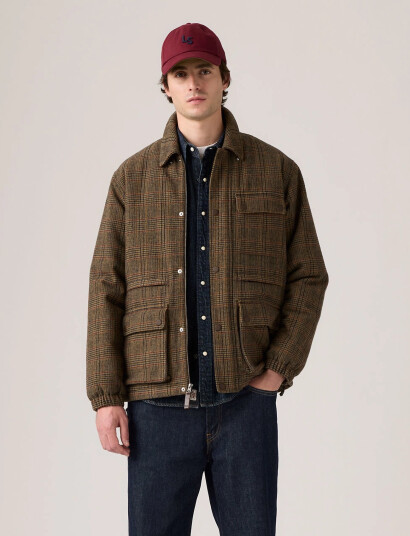 Levi"s® Wells Utility Insul Jkt Jace P - Brown - XL
