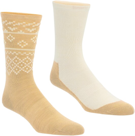 Kari Traa Ragna Hiking Sock 2-Pack Straw 36-38 Kari Traa Ragna Hiking Sock 2-Pack Straw 36-38