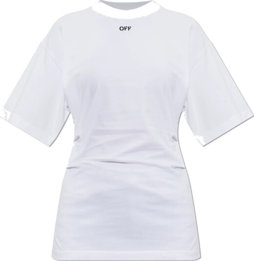 Off White Dame Topper Hvit M,