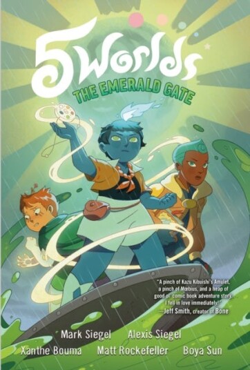 5 Worlds Book 5: The Emerald Gate Av Mark Siegel, Alexis Siegel