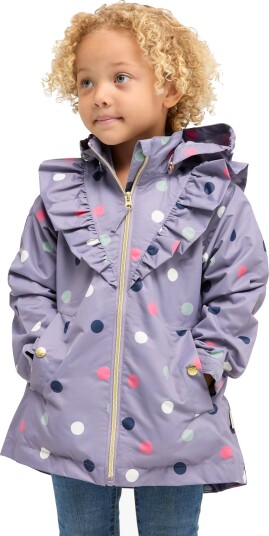 Petite Chérie Atelier Astrid Skalljakke Dots Lavender Gray 134-140