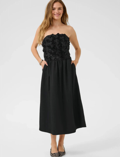 Culture Cucebrine Corset Dress - Black - XL Culture Cucebrine Corset Dress - Black - XL