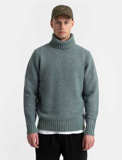 Revolution High-Neck Sweather - Blue - M Revolution High-Neck Sweather - Blue - M
