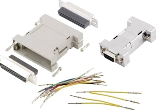 Mh Connectors D Sub Adapter D Sub Hann 25 Polet D Sub Hunn 25 Polet 1 Stk Ga2525mflgk Rc