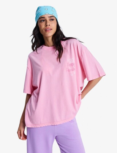 Roxy Talloversize Washed   Pink   M