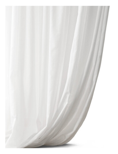 Mimou Gardin Grace Dobbelt Bredde - White - 290X250CM