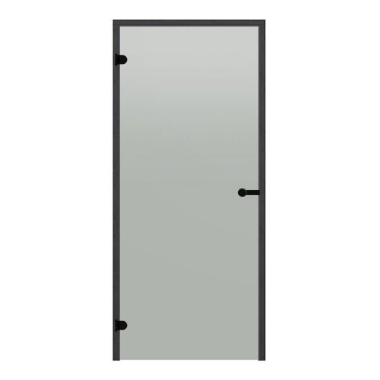 Harvia Badstudør Black Line Frostet Glass Satin Harvia Badstudør Black Line Frostet Glass Satin