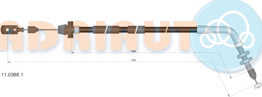 Gasswire ADRIAUTO 11.0366.1