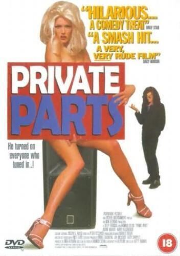 Private Parts DVD 1999 Howard Stern Thomas DIR Cert 18 Pre-Owned Region 2