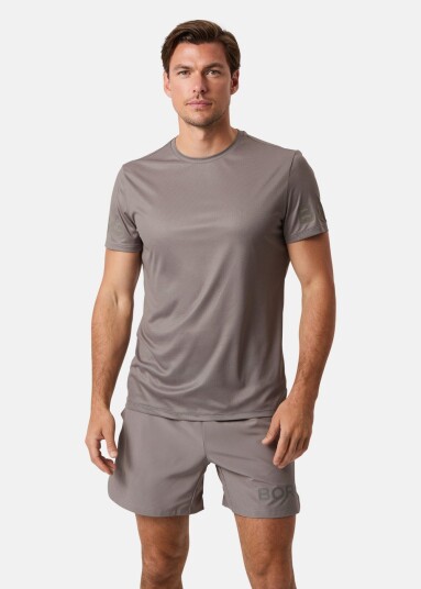 Björn Borg Borg Light T-Shirt Brushed Nickel 2xl Løpe-T-Shirts Björn Borg Borg Light T-Shirt Brushed Nickel 2xl Løpe-T-Shirts